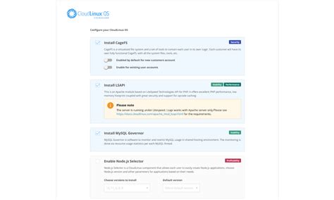 Image result for CloudLinux OS Installation