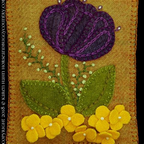 Wool Applique Kits - Etsy