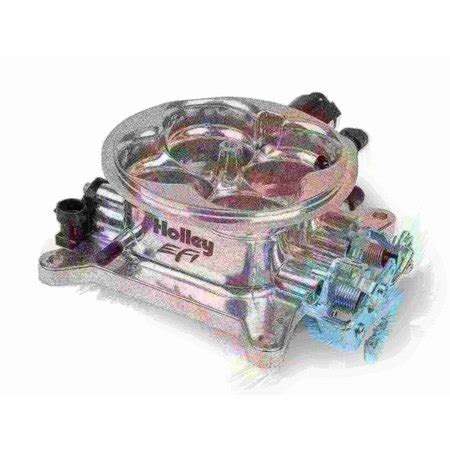Holley MPFI THROTTLE BODY - POLISHED 112-588 | Zoro