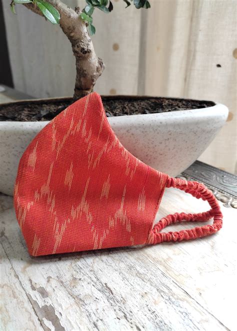 Get Ikkat Triple Layered Mask at ₹ 129 | LBB Shop