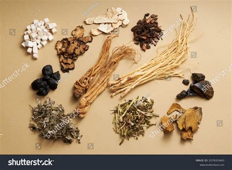 Top View Ancient Chinese Herbs On Stock Photo 2279355463 | Shutterstock