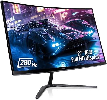 ZEBRONICS N27B 27"(68.5 cm) 1500R Curved Gaming Monitor, FHD 1920x1080 ...