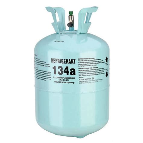 99.93% Purity 13.6kg/30lbs Disposable Cylinder Refrigeration 134A ...