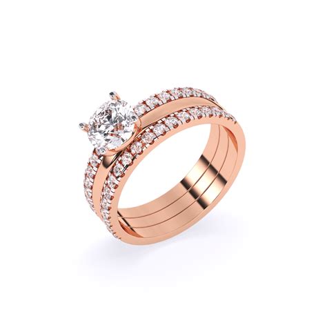 Buy Lab Grown Diamond Rings Online India - AYAANI