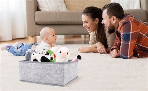 House of Quirk Non-Woven Foldable Cloth Storage Box Closet Dresser ...