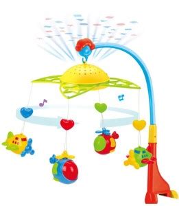 RIYA Musical Cot Rotating Toy with Roof Projector - Musical Cot ...