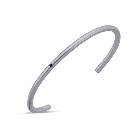 Buy Sterling Silver Bracelet With Black Diamond Online in India - Etsy