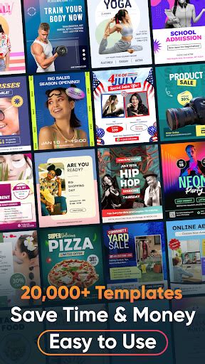 Downloaden & Spielen Poster Maker, Flyer Maker auf PC(Emulator)