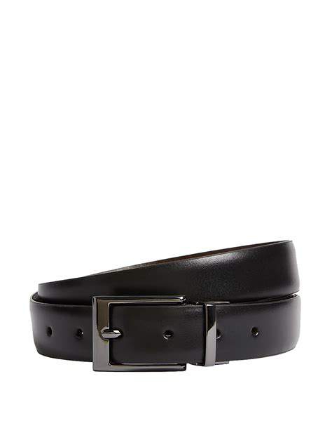 Buy Leather Reversible Belt at Marks & Spencer