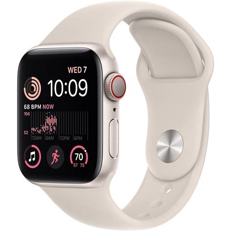 Apple Watch Series SE 2 (2022) GPS + Cellular 40 mm - Aluminium ...