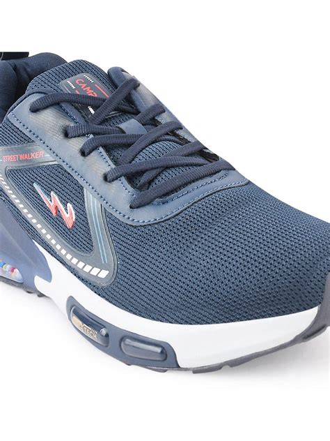 Buy Running Shoes For Men: Camp-Beast-Navy-Red | Campus Shoes