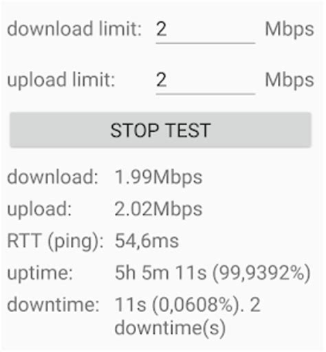 Constant Speed Test 的图像结果