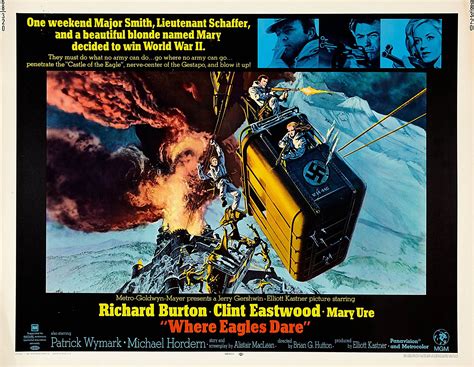 Where Eagles Dare - Richard Burton Clint Eastwood - Hollywood Classic ...