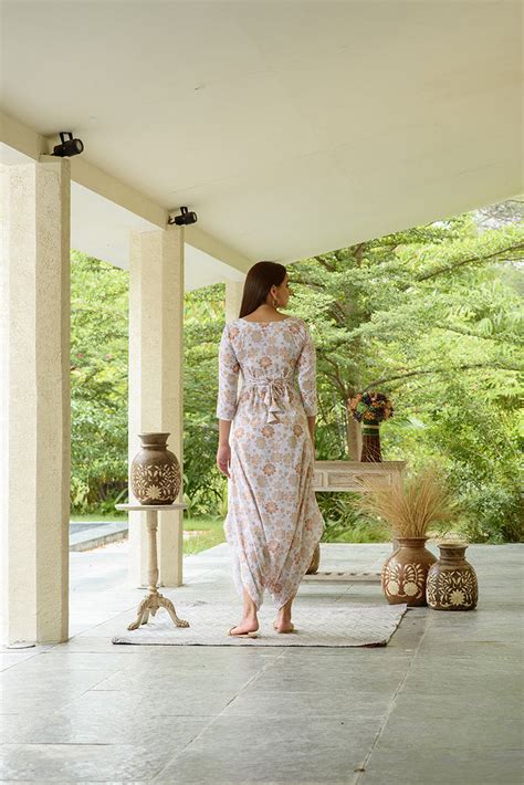 Pearl White Dhoti Jumpsuit (Clearance) – Pasha India