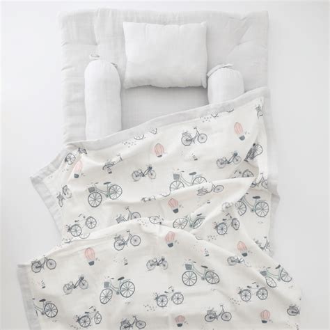 Organic Muslin Baby Bedding Set – Soft, Safe & Cozy Sleep(Cot & Co ...