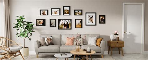 Art Street A4 Size Photo Frame For Wall Set of 5 Black Picture Frame ...