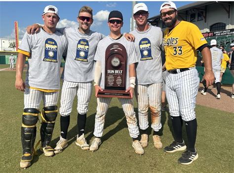 USM baseball uses 5-run, 9th inning to win 2nd consecutive Sun Belt ...