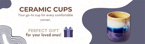 Rare Planet Ceramic Cups for Coffee(Set of 2) | Handcrafted Microwave ...
