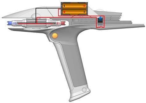 Star Trek Beyond Phaser - 3D Model by MakerLab