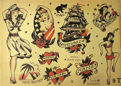 Sailor Jerry Tattoo Flash Book