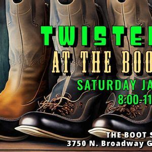 Twisted Vibes at The Boot Saloon 1/13/24, The Boot, Geneva, January 13 ...