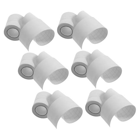 Buy 6 Rolls Self-adhesive Baseboard Skirting Board Covers Molding Trim ...