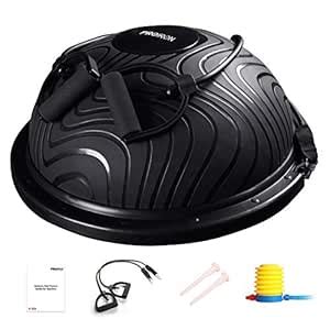 PROIRON Balance Trainer - Black with Resistance Bands, Balance Board ...