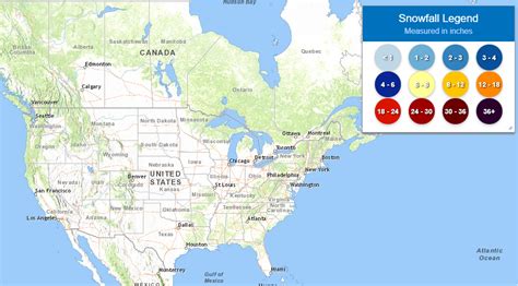 Probabilistic Snowfall Forecasts