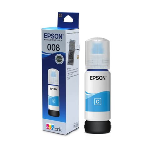 Buy Epson Ink 008 Cyan Bottle at low price|Esuper