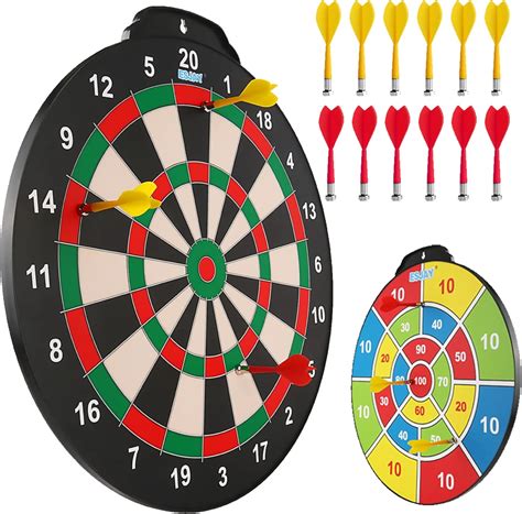 Esjay 18 inch Magnetic Dart Board Set for Kids, Indoor India | Ubuy