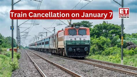Train Cancelled Today: Indian Railways cancels over 158 trains on ...