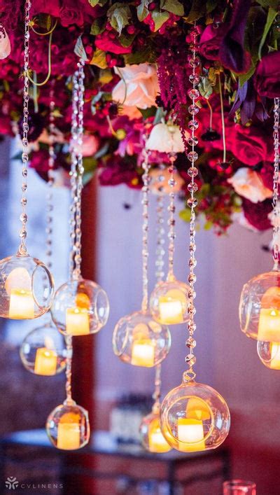 LAMANSH® 3 ft Height Glass Decorative Candle holder attached to crysta ...