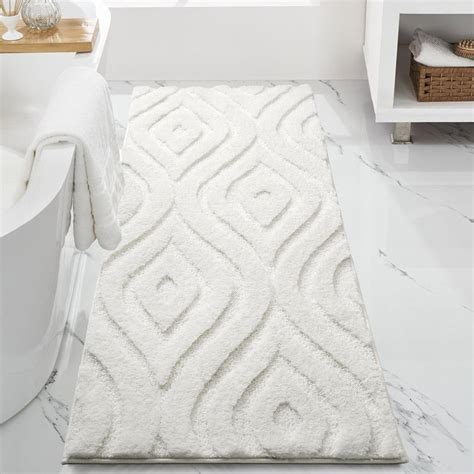 DEXDE Bathroom Rugs Runner 24x60 Long Bathroom Rug Non Slip Soft ...