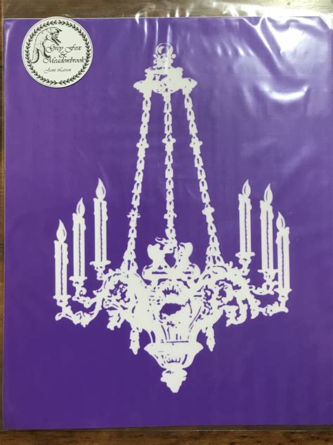 Chandelier Mesh Stencil | Diane's Designs