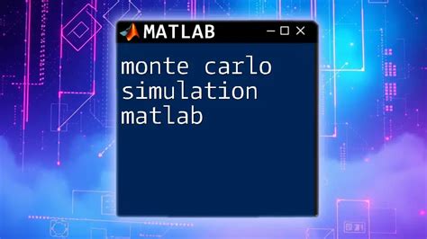 Monte Carlo Simulation MATLAB 的图像结果