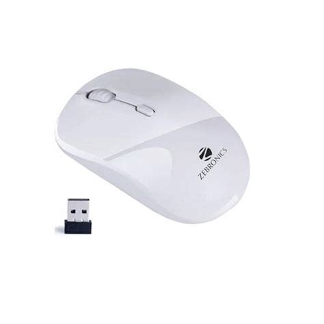 Zebronics Zeb Shine Plus White Wireless Mouse Dealers in Chennai ...