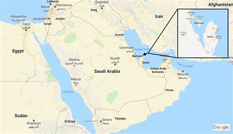 Bahrain location google map