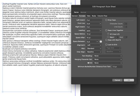 Paragraph Formatting 的图像结果
