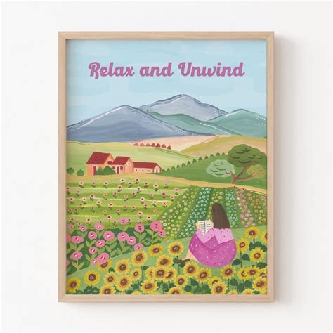 The Spring Palette | Relax and Unwind Wall Painting| Modern Art ...