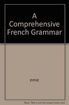 Buy A Comprehensive French Grammar Book Online at Low Prices in India ...
