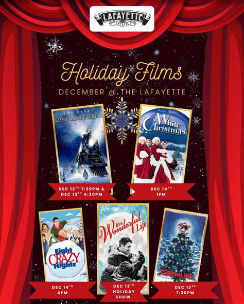 Classic Holiday Movies at Lafayette Theatre - Explore Rockland
