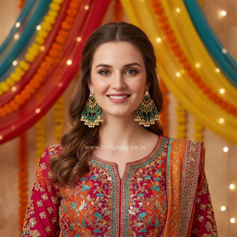 Emerald Phalguni Jhumkis – Bling Bag