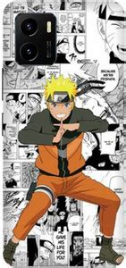 Dimora Back Cover for vivo Y15c ,Naruto Anime Neon Cartoon - Dimora ...