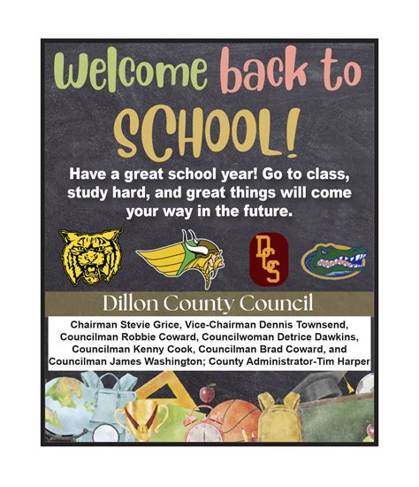 Dillon District Four School Board - The Dillon County News, LLC