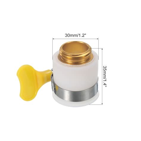 Unique Bargains Faucet Adapter Sink Drain Extension Tube Adapter ...