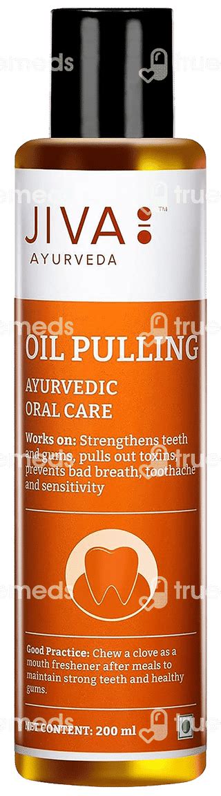 Jiva Ayurveda Oil Pulling 200 Ml - Uses, Side Effects, Dosage, Price ...
