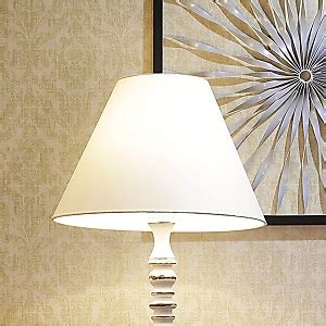 Craftter Modern Floor Lamp with White Fabric Shade : Amazon.in: Health ...
