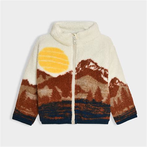 Mi Arcus - Adventure natural Sherpa Jacket - Jacket Full Sleeves