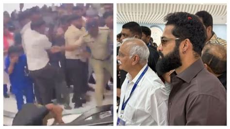 Jr NTR’s Bengaluru visit creates chaos as fans breach security, damage ...