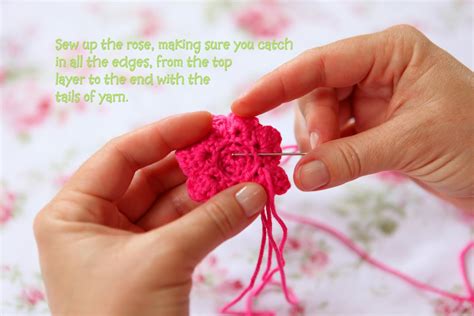 Image result for Crochet Rose Tutorial